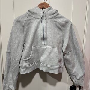 lululemon athletica scuba half-zip hoodie xs/s
